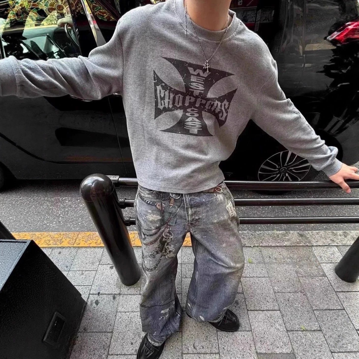 West Coast Choppers Iron Cross Graphic Sweatshirt - 000310
