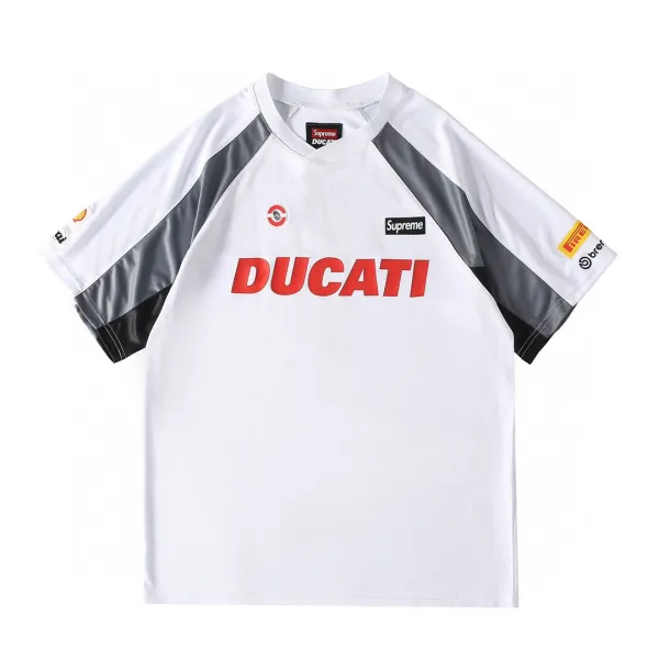 Supreme x Ducati Racing Jersey White - 1
