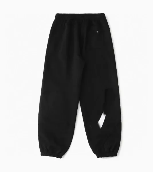 Off-White Diagonal Stripe Sweatpants Black - 1