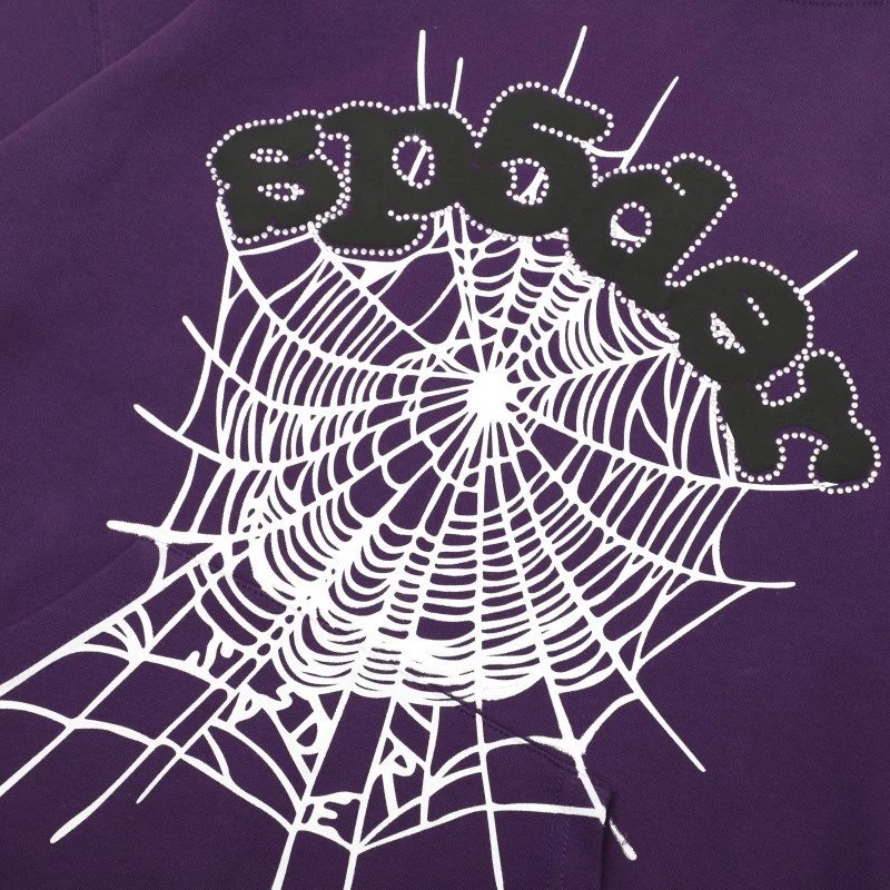 Spider P*ok! Spiderweb Graphic Hoodie Pink - 67