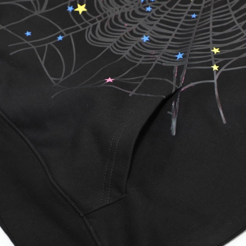 Spider P*ok! Spiderweb Graphic Hoodie Pink - 66