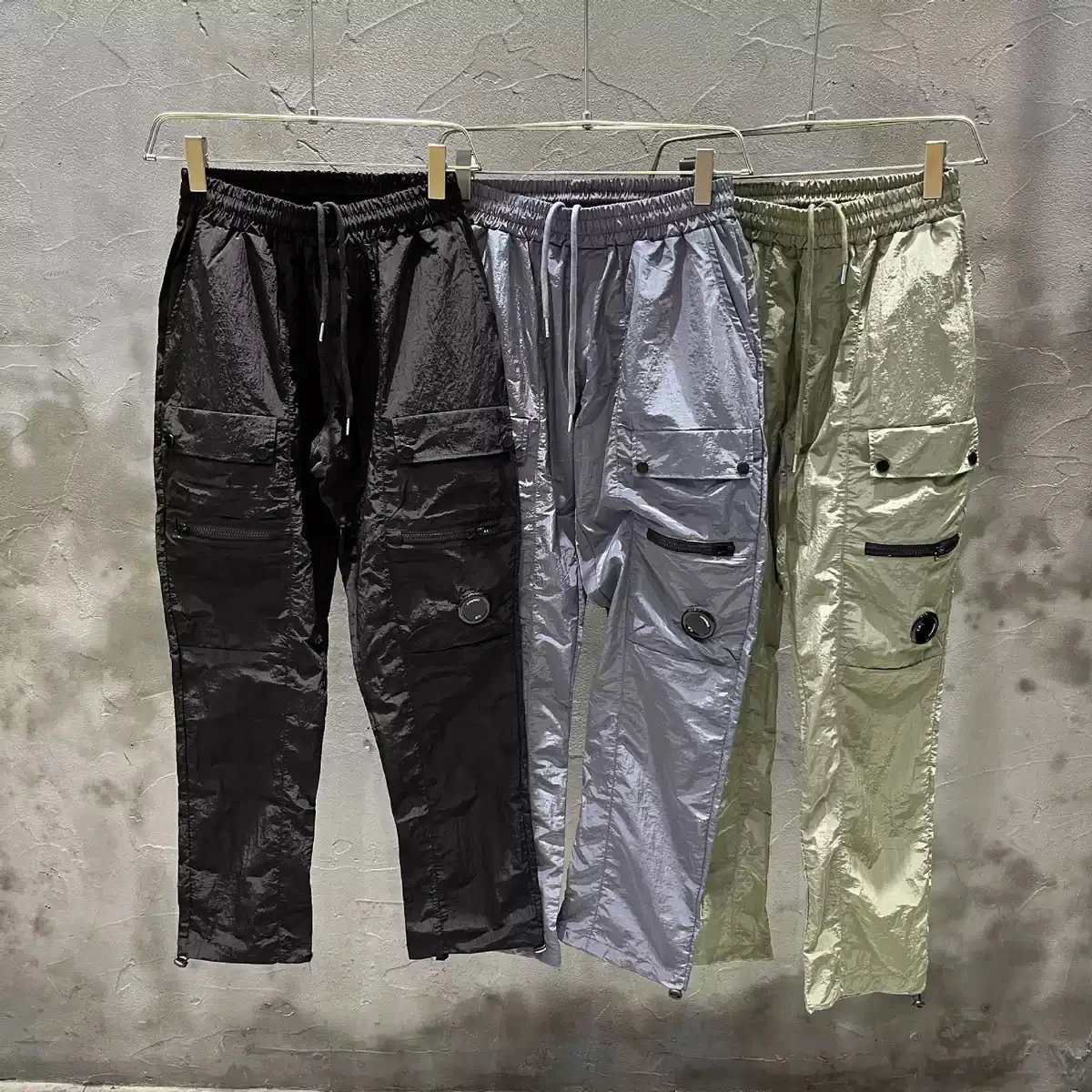 Pocket Lens Vintage Wash Utility Cargo Pants