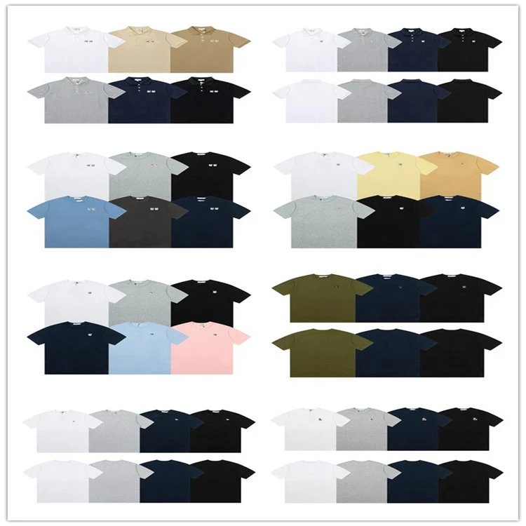 Embroidered Badge Crew Neck T-Shirt Collection