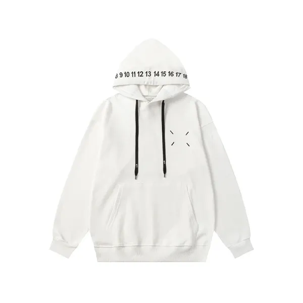 Off-White Numeric Hoodie White Hoodie - 1