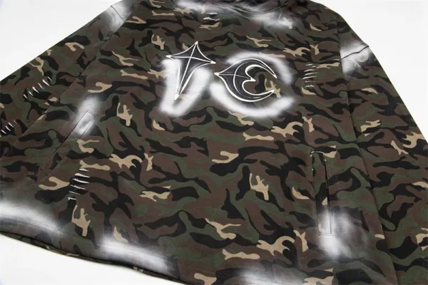 VEIL x Unknown Camo Spray-Paint Hoodie - 21