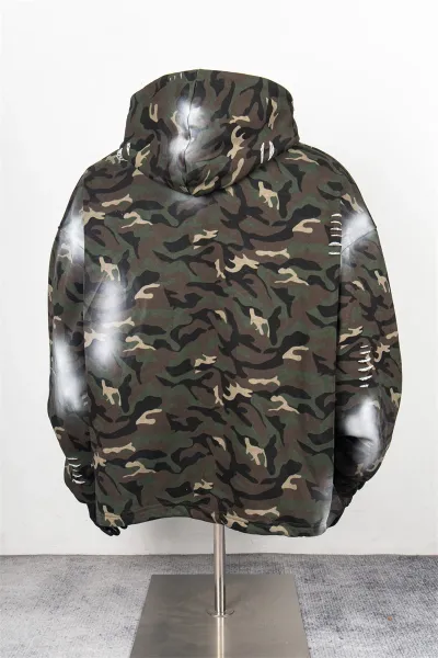 VEIL x Unknown Camo Spray-Paint Hoodie - 6