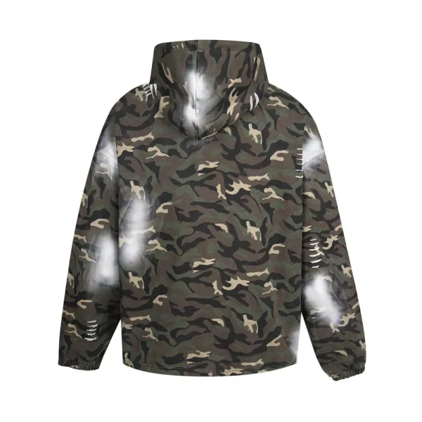 VEIL x Unknown Camo Spray-Paint Hoodie - 8