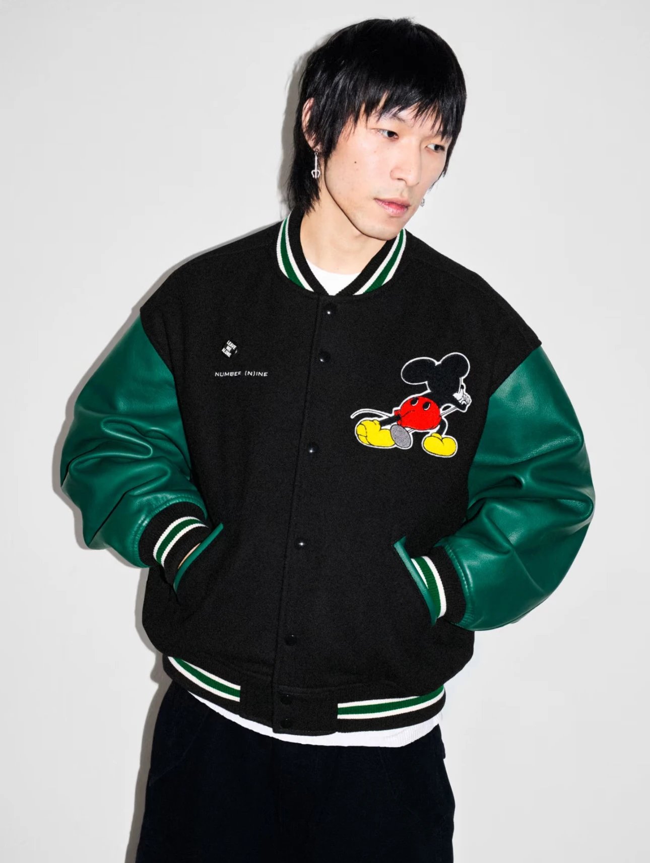 Supreme x Disney Mickey Mouse Varsity Jacket Red - 6