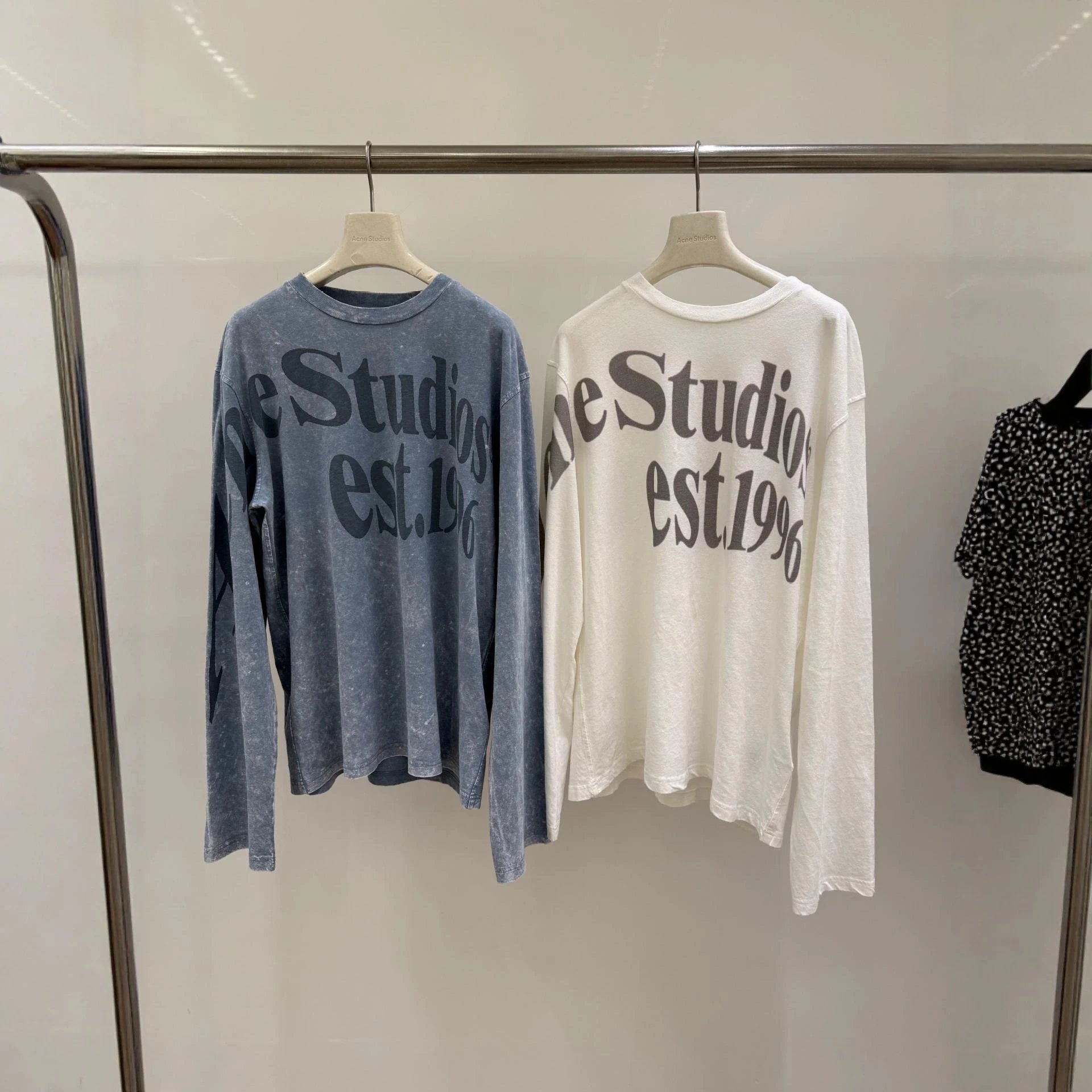 Large Print Long Sleeve T-Shirt