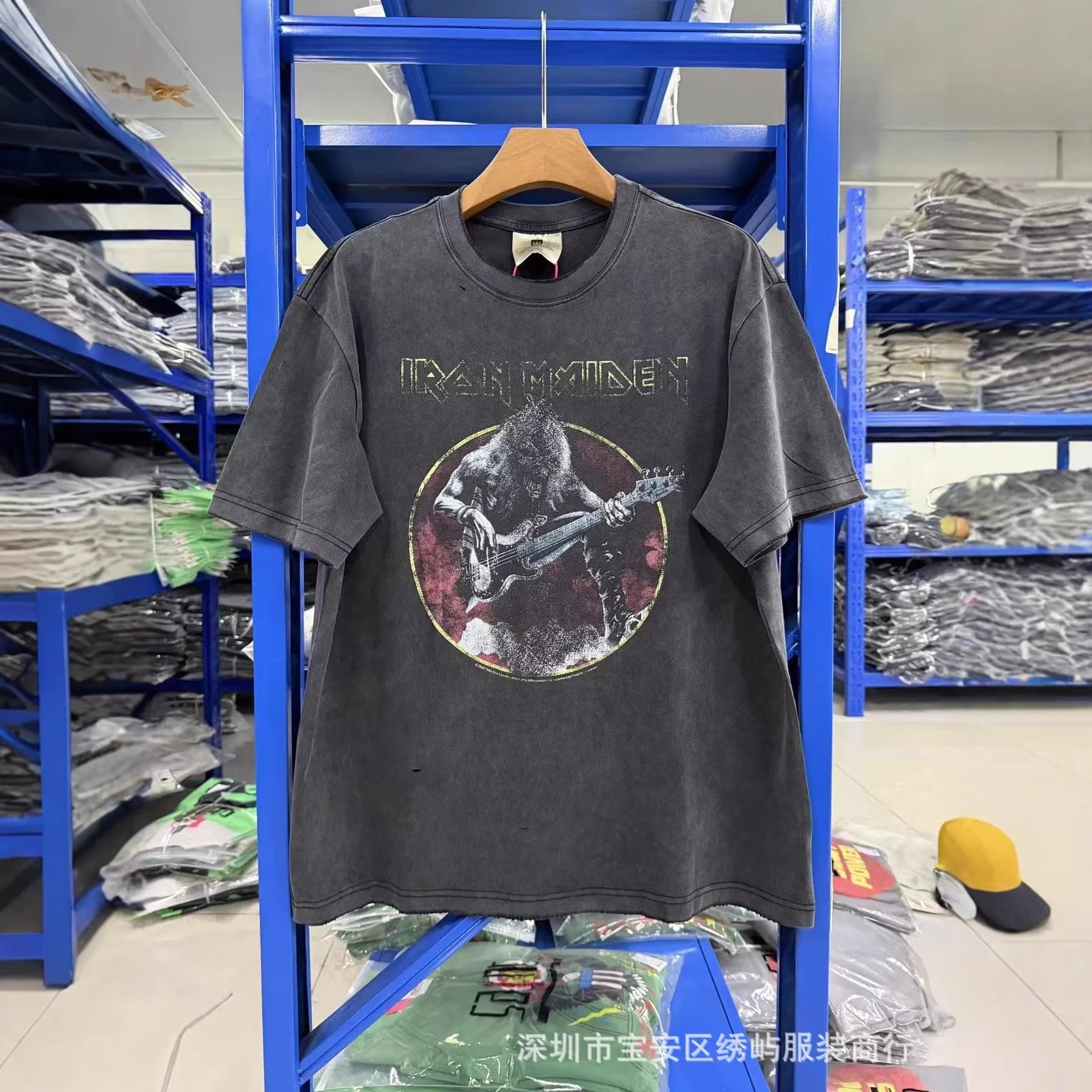 Vintage Memorial Graphic Crew Neck T-Shirt