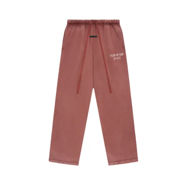Fear of God Essentials Relaxed Fit Sweatpants Terracotta - 1