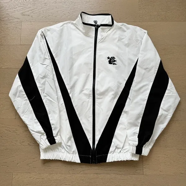 A Bathing Ape × Nike Windbreaker White/Black Windbreaker - 1