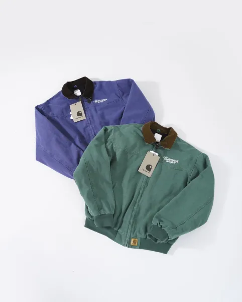 James Embroidered Field Jacket Black - 9