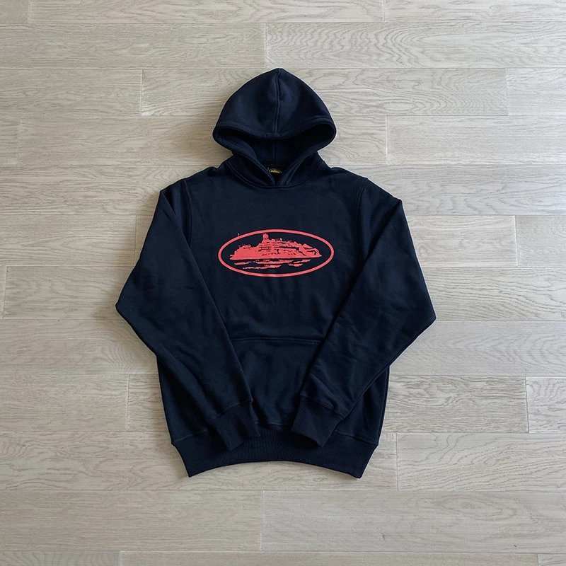 Off-White x Virgil Abloh Cruise Ship Hoodie Navy - 1