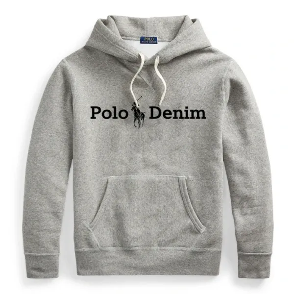 Polo Ralph Lauren Polo Denim Gray Hoodie - 1