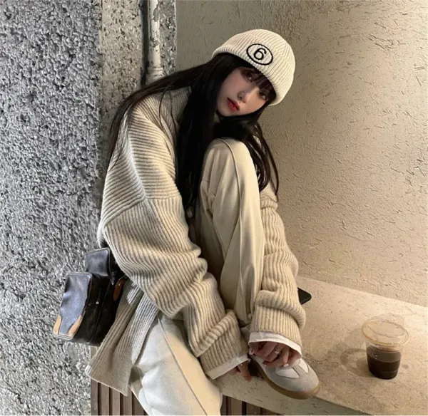 Off-White Circular 6 Beanie White - 8