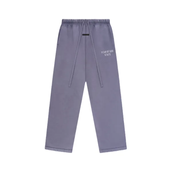 Fear of God Essentials Relaxed Fit Sweatpants Dusty Purple - 1