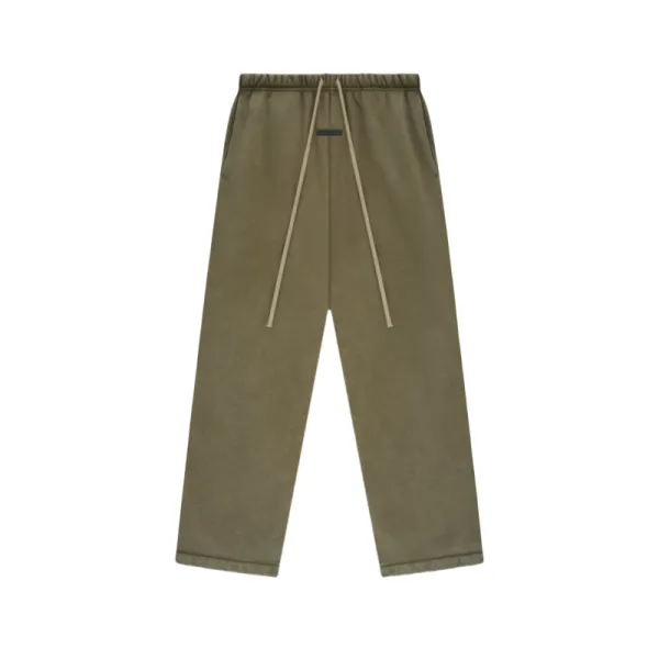 Fear of God Essentials Relaxed Fit Sweatpants Army Green - 1