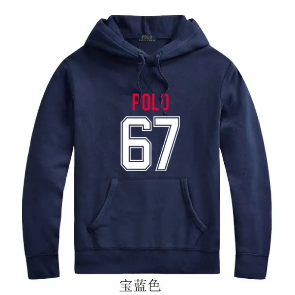 Polo Ralph Lauren 67 Graphic Hoodie Navy - 1