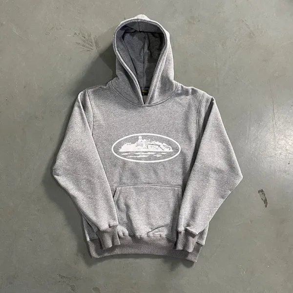 Design Yacht Logo Hoodie Gray - 1