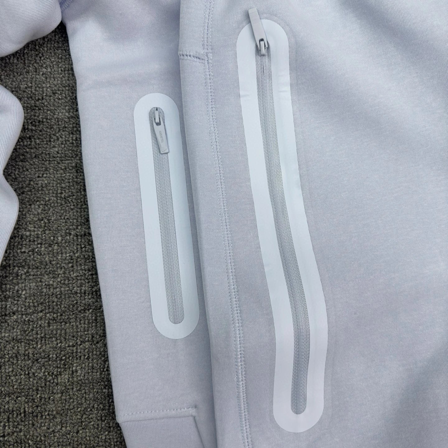 Nike Tech Fleece Nocta Set Light Gray Tracksuit - 18