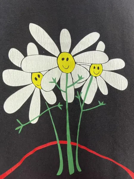 Demna Gvasalia x Balenciaga Daisy Pot Long-Sleeve Tee Black - 19