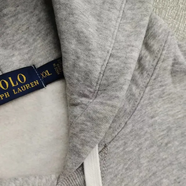 Ralph Lauren Big Pony Sketch Hoodie Gray - 9