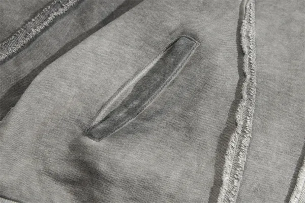 Maison Margiela Grey Deconstructed Hooded Jacket - 13