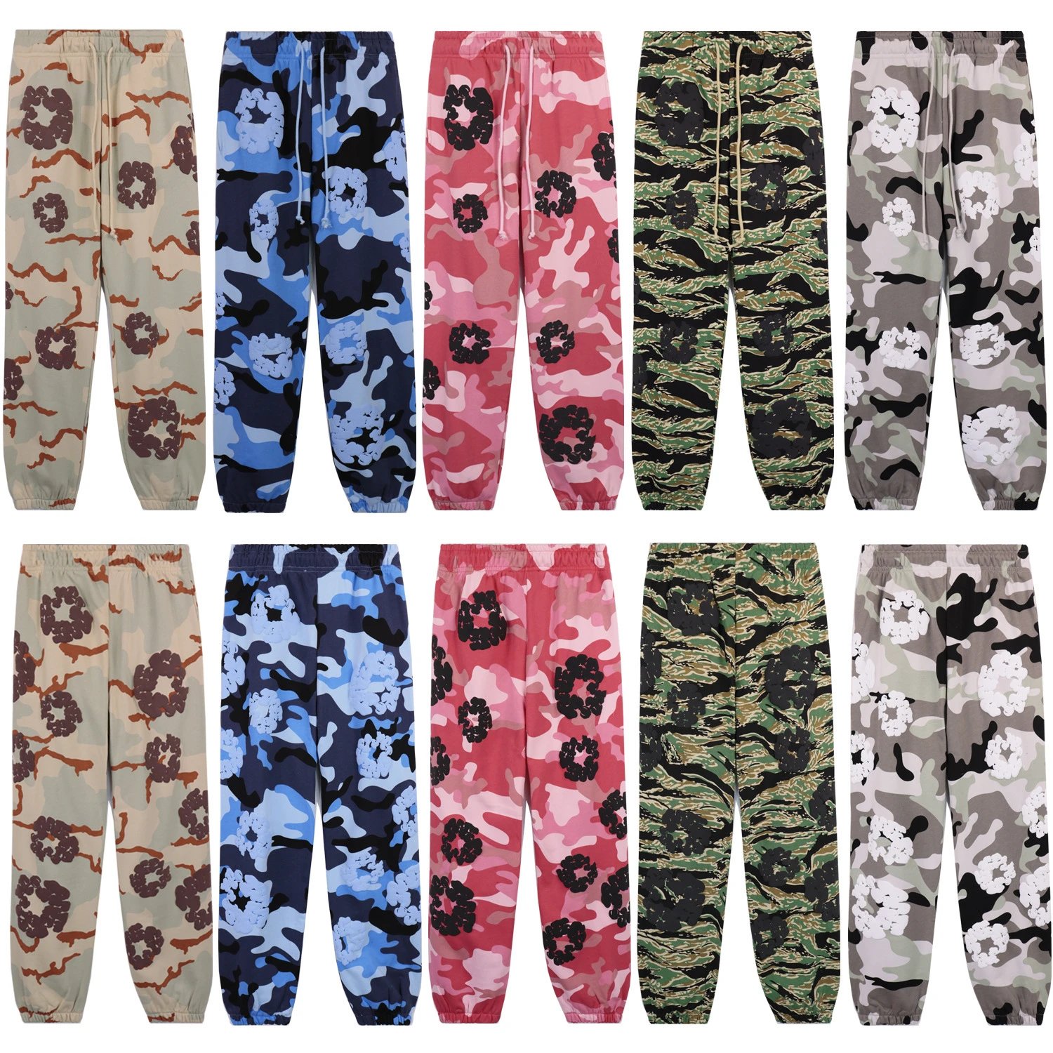 Unbranded Hoodies & Sweatshirts Full-Zip Camouflage Graphic Print image 3