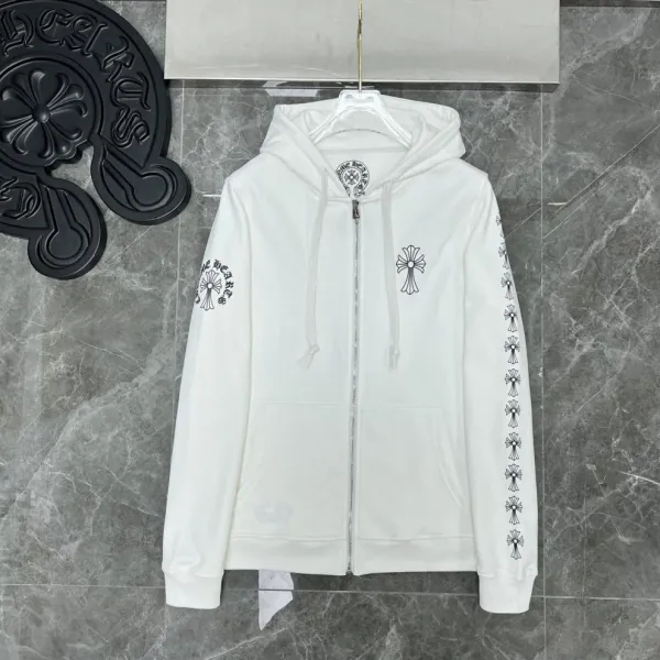 Chrome Hearts x Supreme Black Floral Hoodie - 21