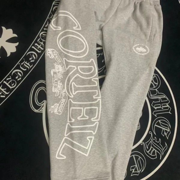 Off-White™ Oval Logo Zip-Up Hoodie and Sweatpants Set Gray - 20