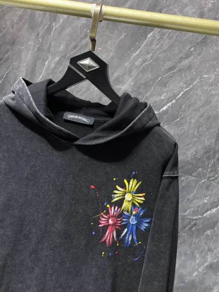 Chrome Hearts x Supreme Black Floral Hoodie - 30