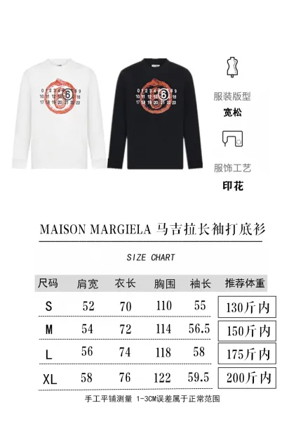 Maison Margiela Replica ID Badge Print Long-Sleeve T-Shirt Black - 4