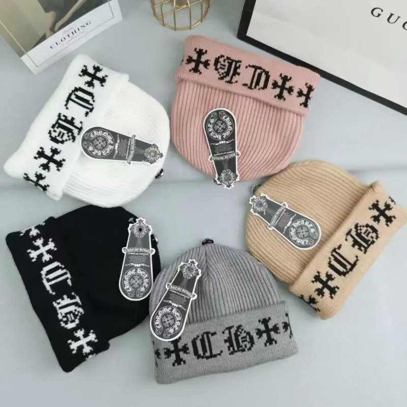 Embroidered Knit Beanie