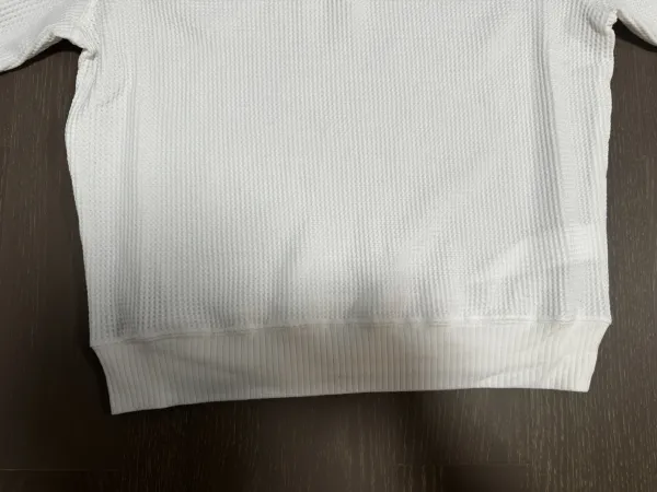 Yohji Yamamoto x CDG Play Black Waffle-Knit Polo Shirt - 5