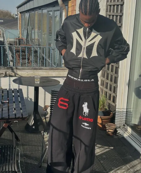 Polo Ralph Lauren x Lotto x MOWA Racing Sweatpants Black - 13