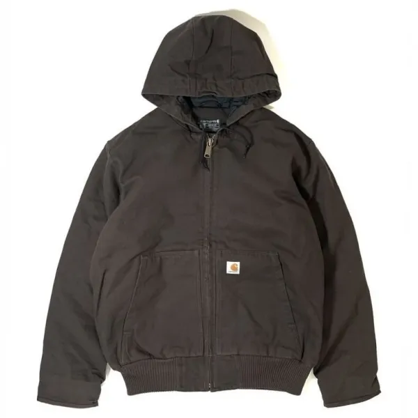 Carhartt WIP Active Jacket Dark Brown Outerwear - 1