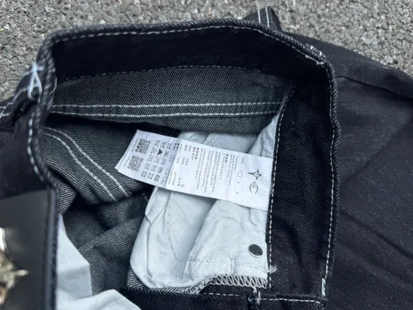 Thug Club TC Denim Jacket Black - 32