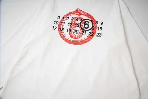 Maison Margiela Replica ID Badge Print Long-Sleeve T-Shirt Black - 15