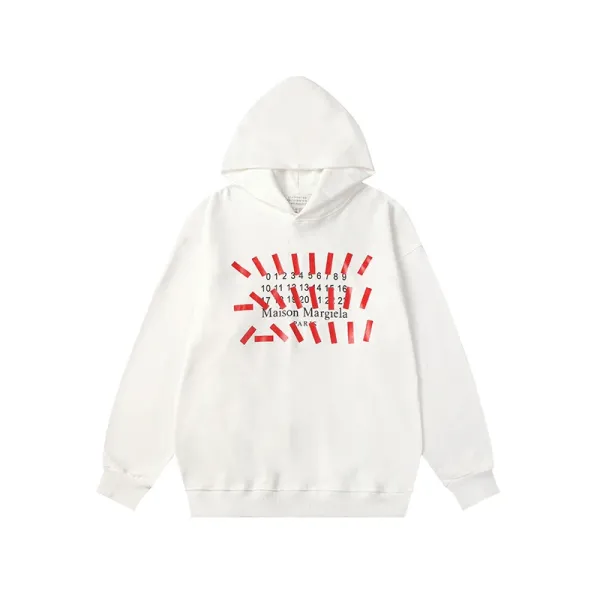 Off-White Numeric Hoodie White Hoodie - 42