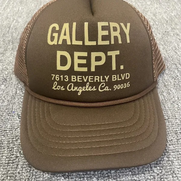 Gallery Dept. Beverly Blvd Trucker Hat Brown - 1
