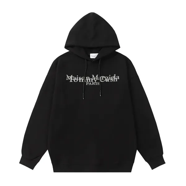 Maison Margiela x Tommy Cash Black Oversized Hoodie - 1