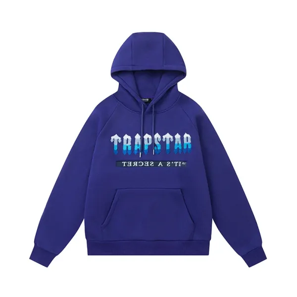 Trapstar Ice Gradient Hoodie Purple - 1