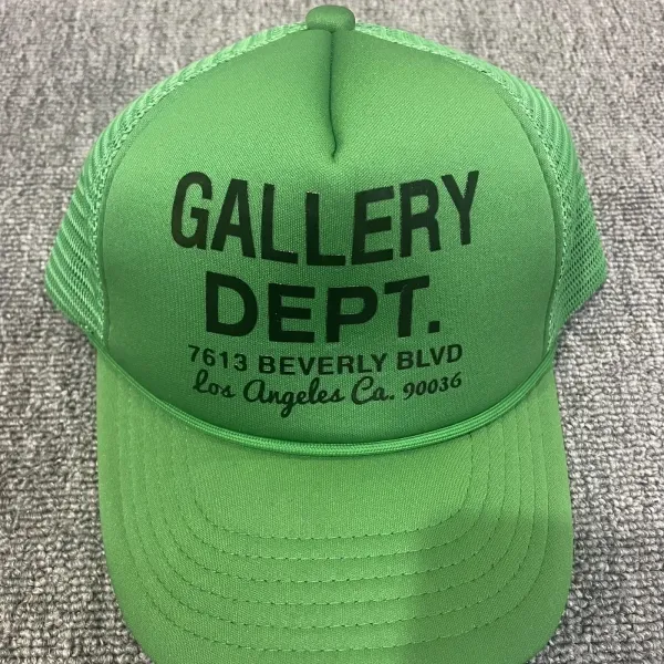 Gallery Dept. Beverly Blvd Trucker Hat Green - 1