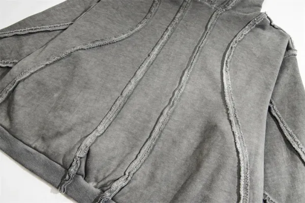 Maison Margiela Grey Deconstructed Hooded Jacket - 24