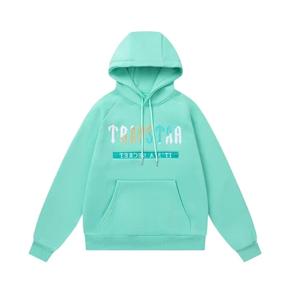 Trapstar Mint Green Graphic Hoodie - 1