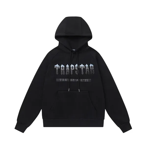 Trapstar Secret Hoodie Black - 1