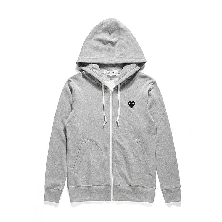 Play Comme des Garçons Heart Eyes Hoodie Beige - 8