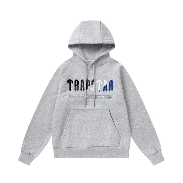 Trapstar Graphic Hoodie Gray - 1