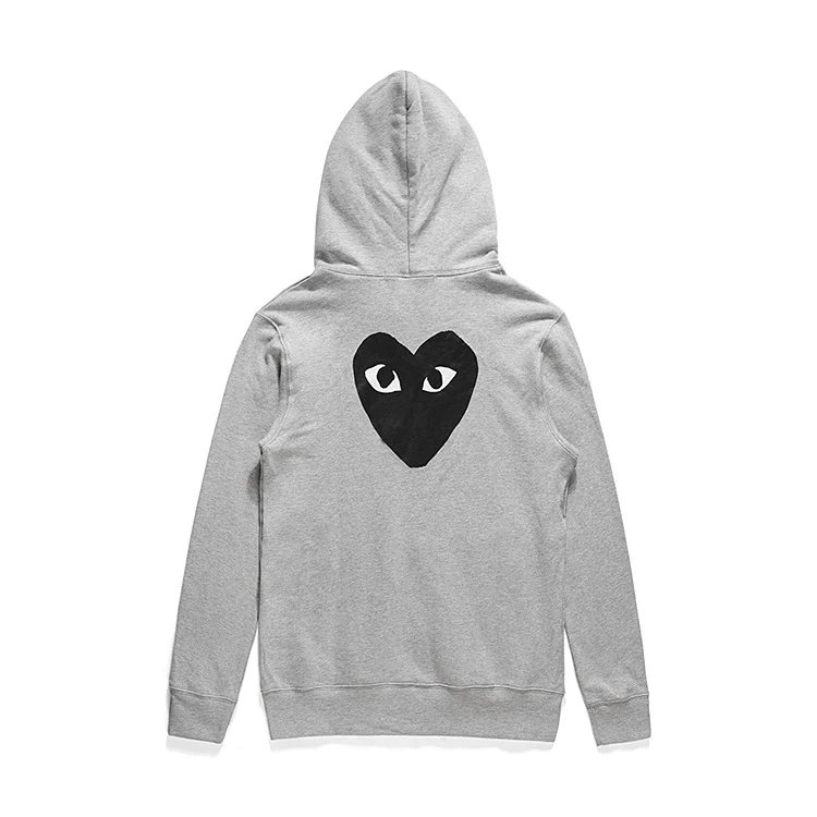Play Comme des Garçons Heart Eyes Hoodie Beige - 9